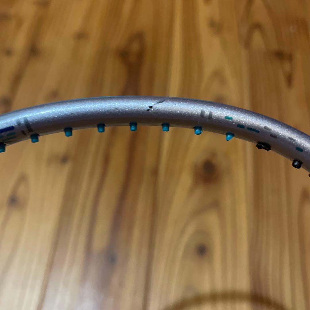 ジャンク品 アストロクス88DPro 4U5 YONEXバドミントンラケット 4