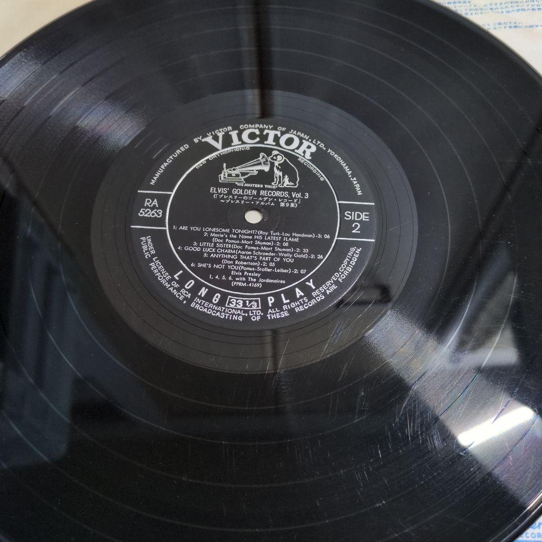 洋楽 ELVIS PRESLEY/GOLDEN RECORDS VOL. 3