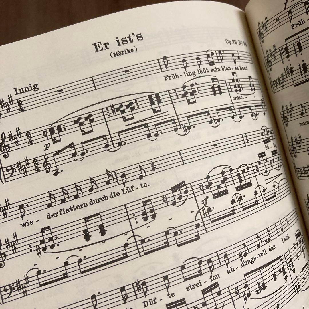 SCHUMANN/ LIEDER Ⅱ 高声用 EDTION PETER'S