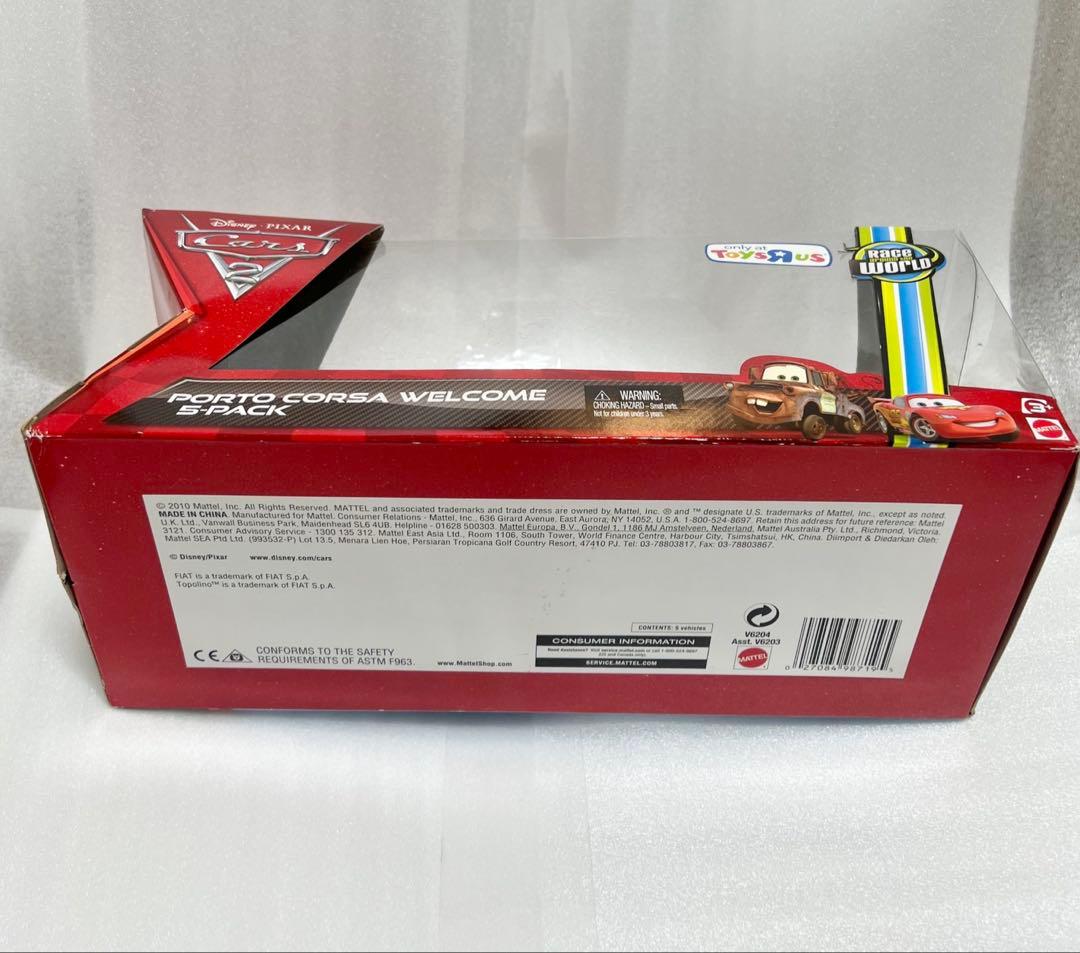 マテル　カーズ　Porto Corsa Welcome 5-Packミニカー