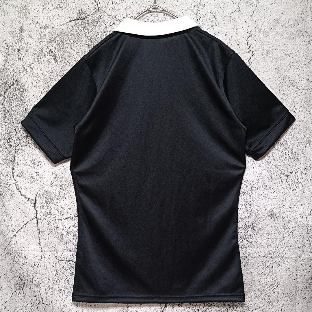 【新品 未使用】アディダス オールブラックス 半袖 ラガーシャツ サイズS