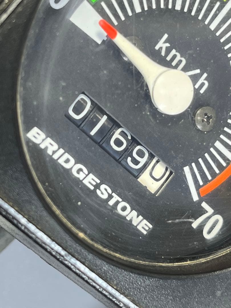 ブリヂストン　アナログ　スピードメーター　スーパーカー自転車　当時物
