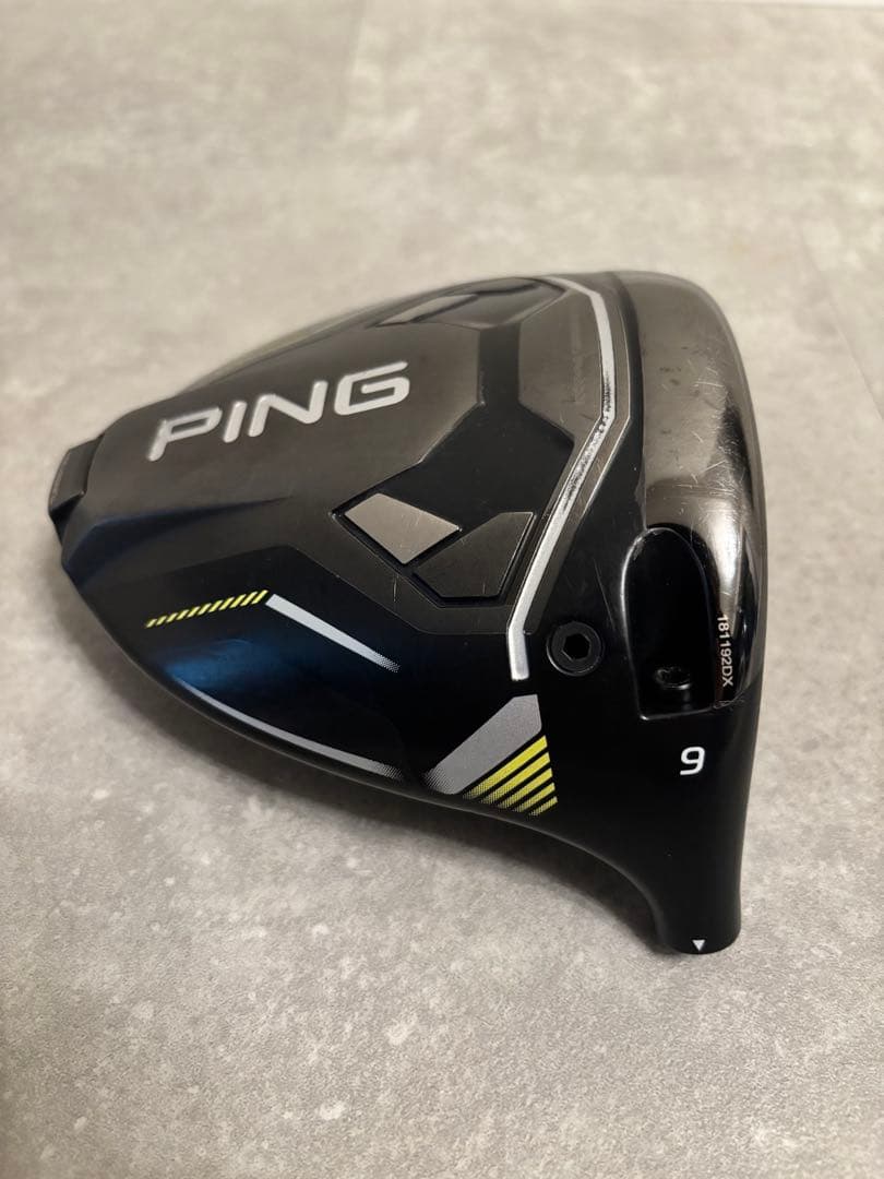 PING G430 MAX 10K 9度 ヘッド単品 コーティング済