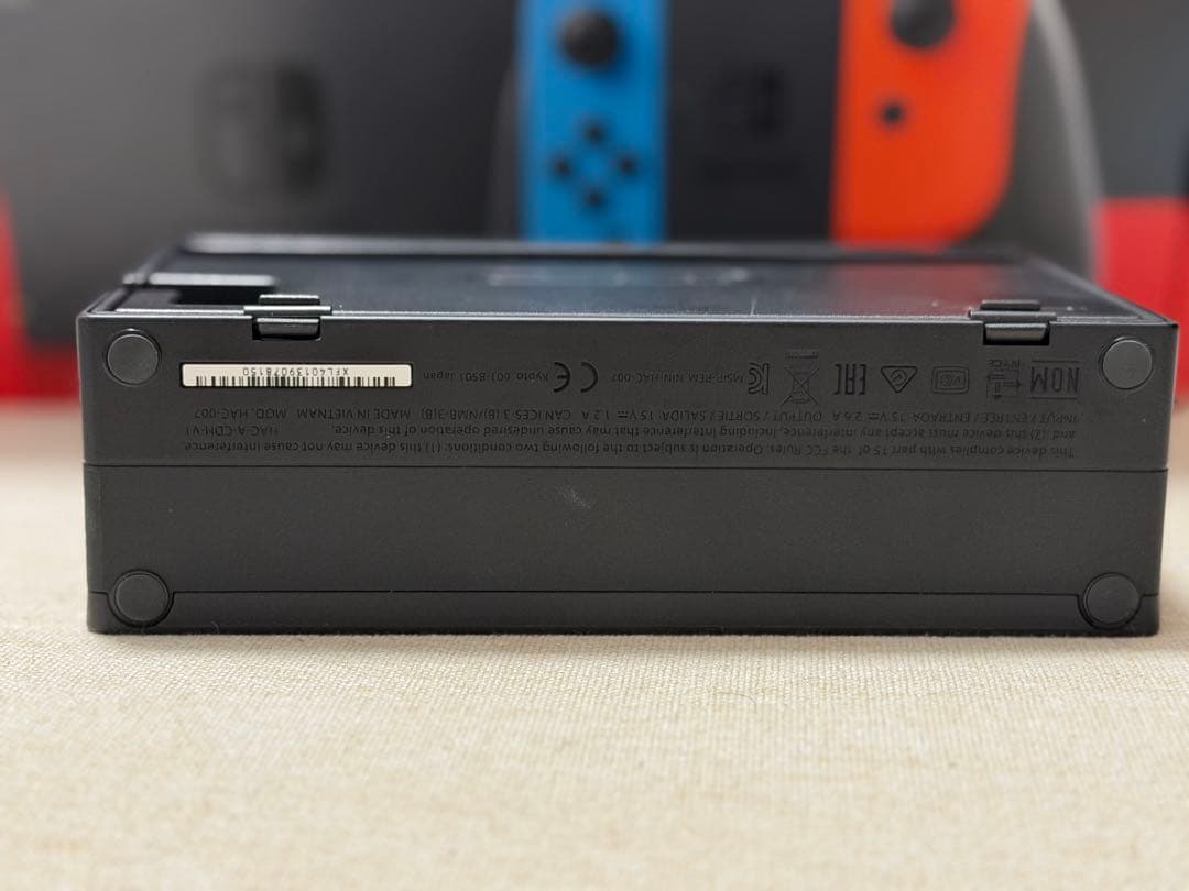 美品)ニンテンドースイッチ 本体Nintendo Switch (箱付)ドック付