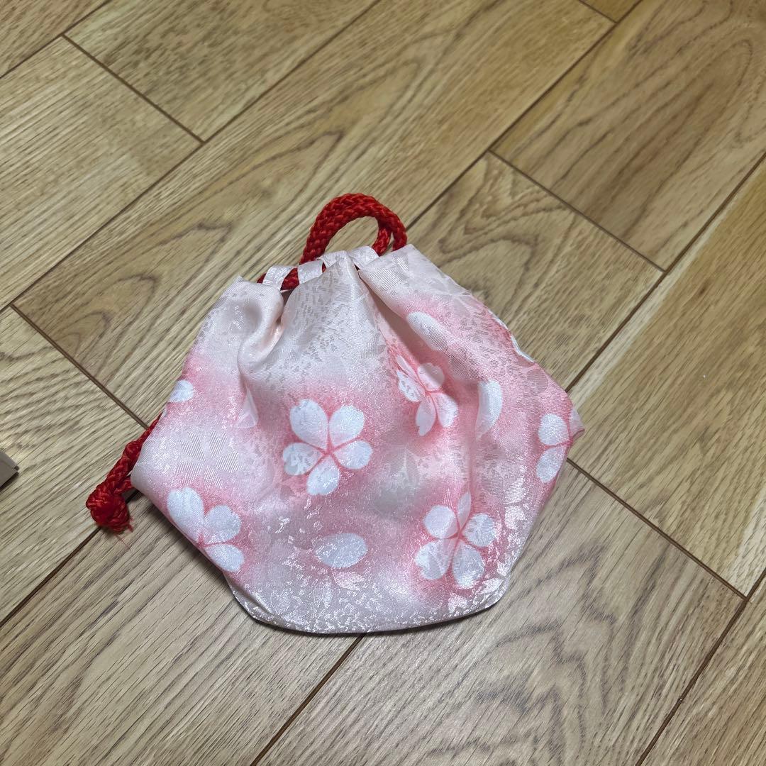 七五三 女の子　お被布　ピンク系