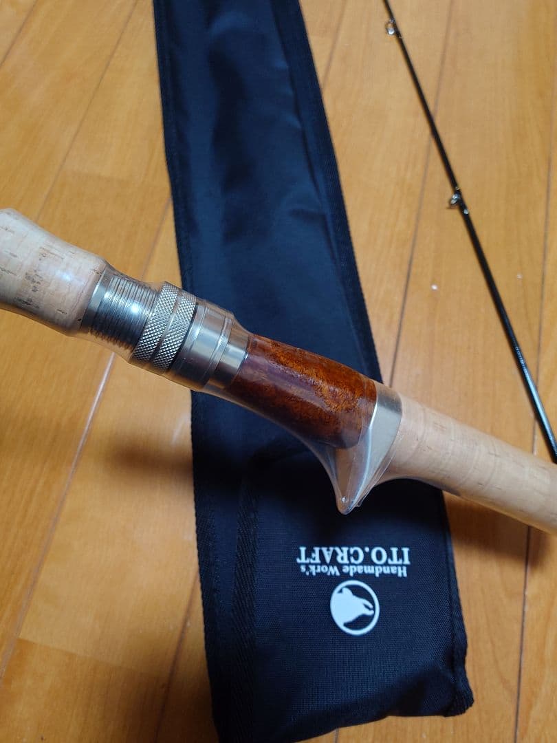 イトウクラフト　エキスパートカスタム　510UL ベイト　ケヤキ　上杢目