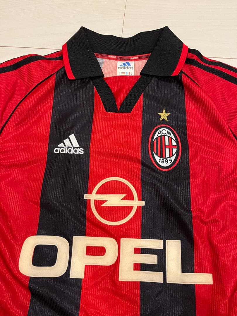 98-99ミランMILAN マルディーニMALDINI アディダス adidas