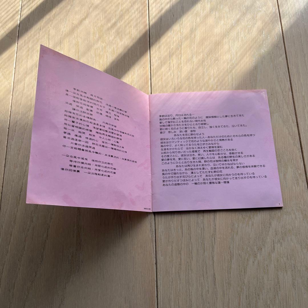 林憶蓮 野花 サンディラム Sandy Lam 日本盤