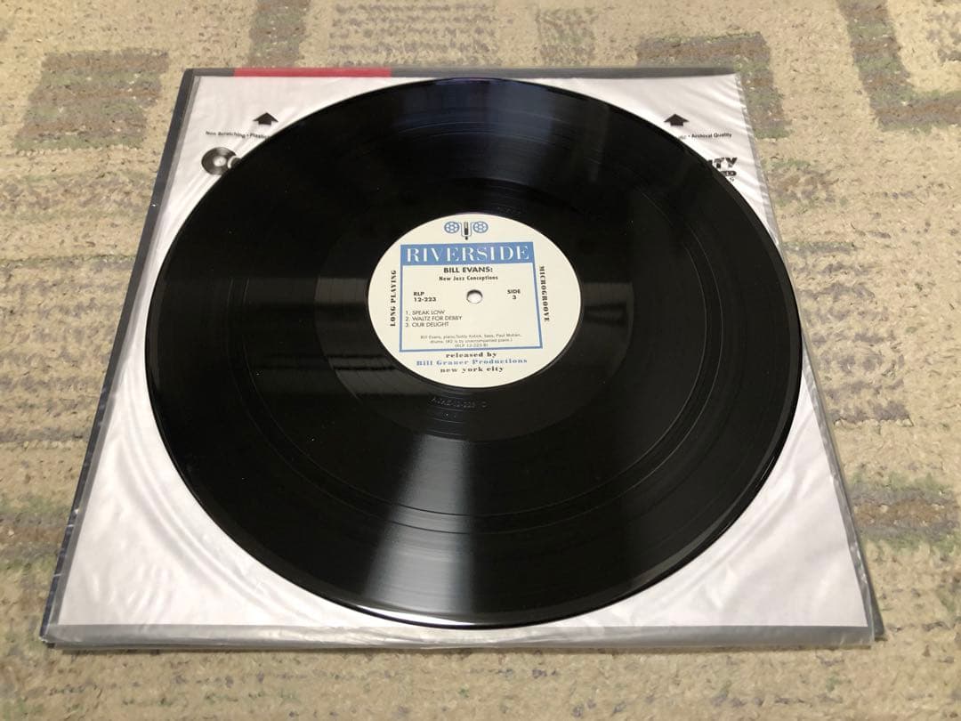 アナプロ Bill Evans New Jazz Conceptions 2LP
