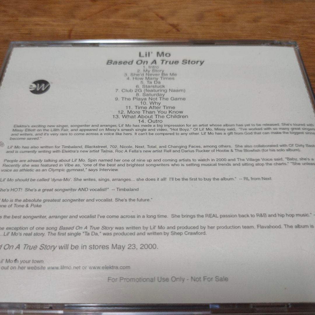 洋楽 Lil' Mo Baesd On A True Story 1999 Promo