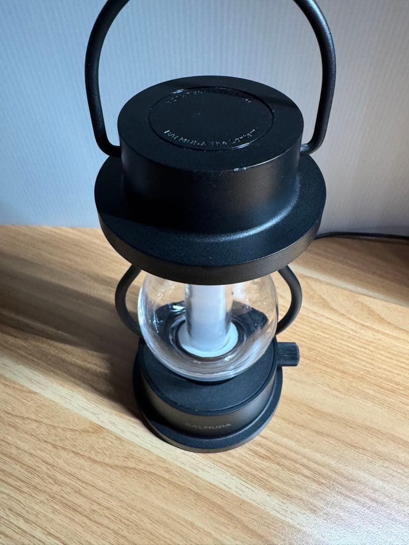 BALMUDA LEDランタン BK L02A-BK本体ACアダプター