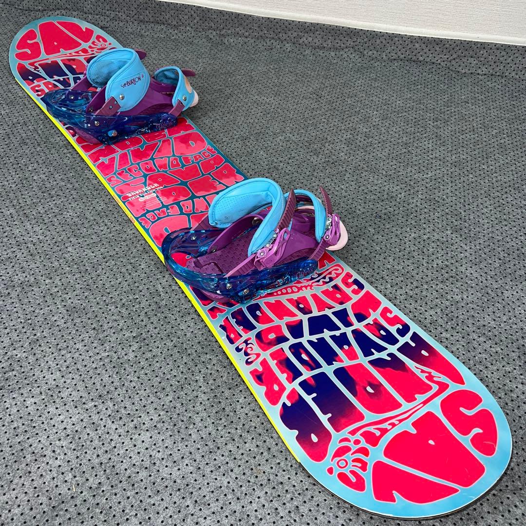 5回使用 140cm SAVANDER 2nd face×BURTON シチズン