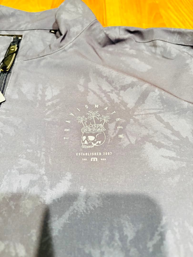 依頼で値下げ　購入可能　トラビスマシュー　セットアップ　ジャケット モックネック