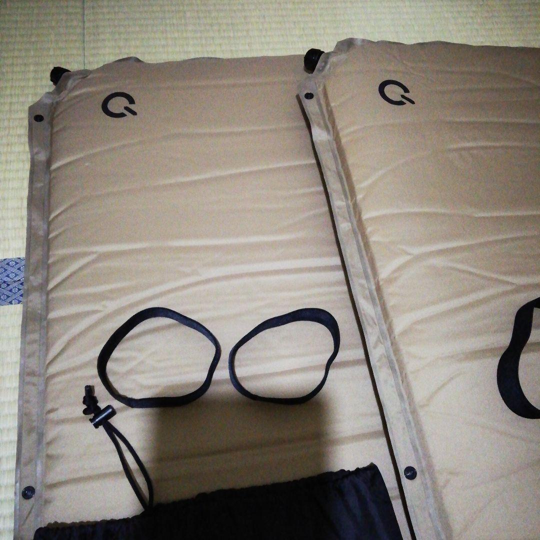 QUICKCAMP クイックキャンプ 車中泊マット シングル 5cm 2個セット