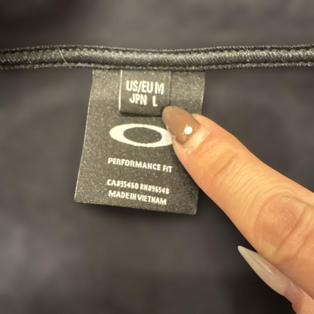 Oakley ブラックメンズ上下ジャージセット