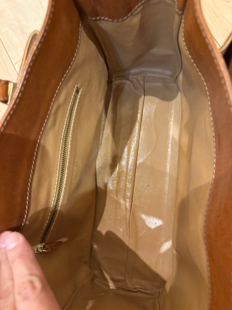 良品✨ バーニーズニューヨーク トスカレザー トートバッグ