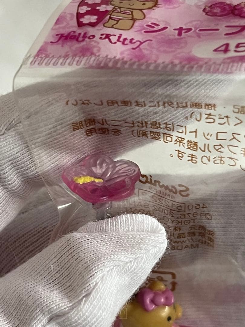 キティ　シャープペン0.5㎜　サーフィン　マスコット付き　ハローキティ　サンリオ