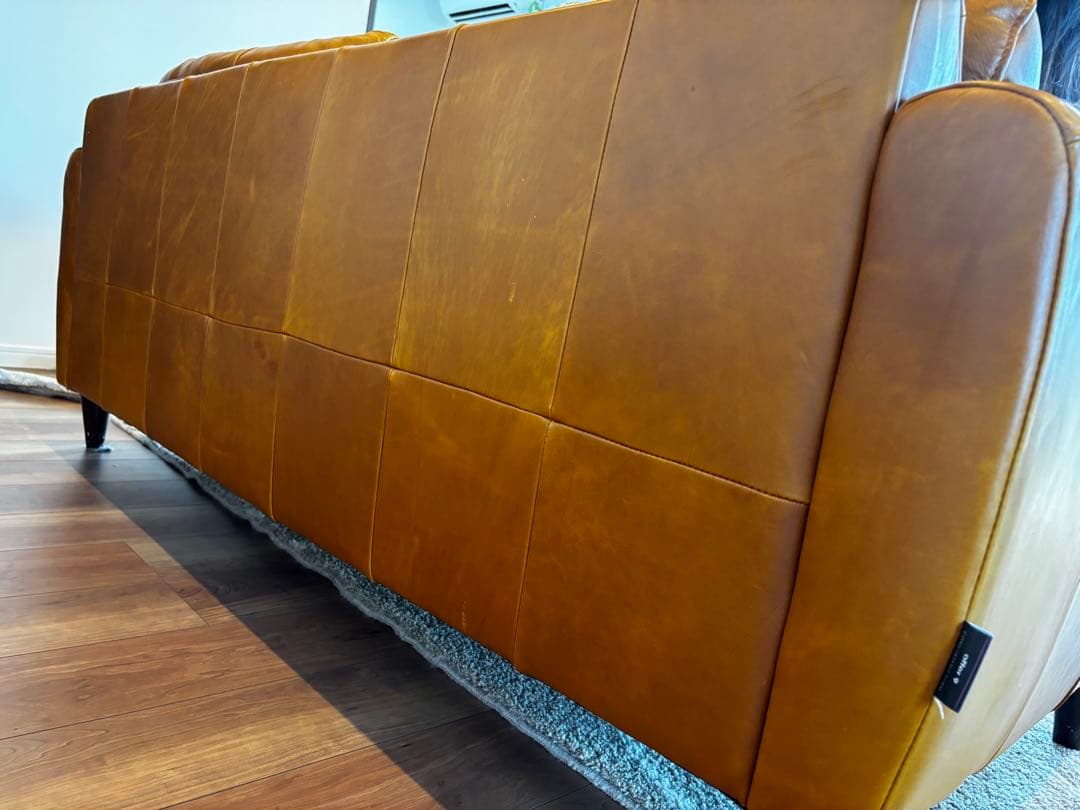 【定価36万円】offer9本革ソファ