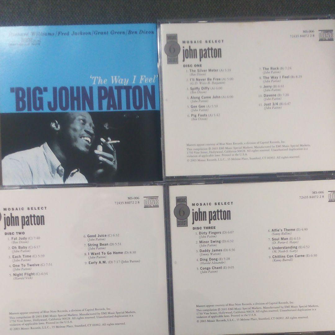 ジョン・パットン John Patton 「Mosaic Select 6」