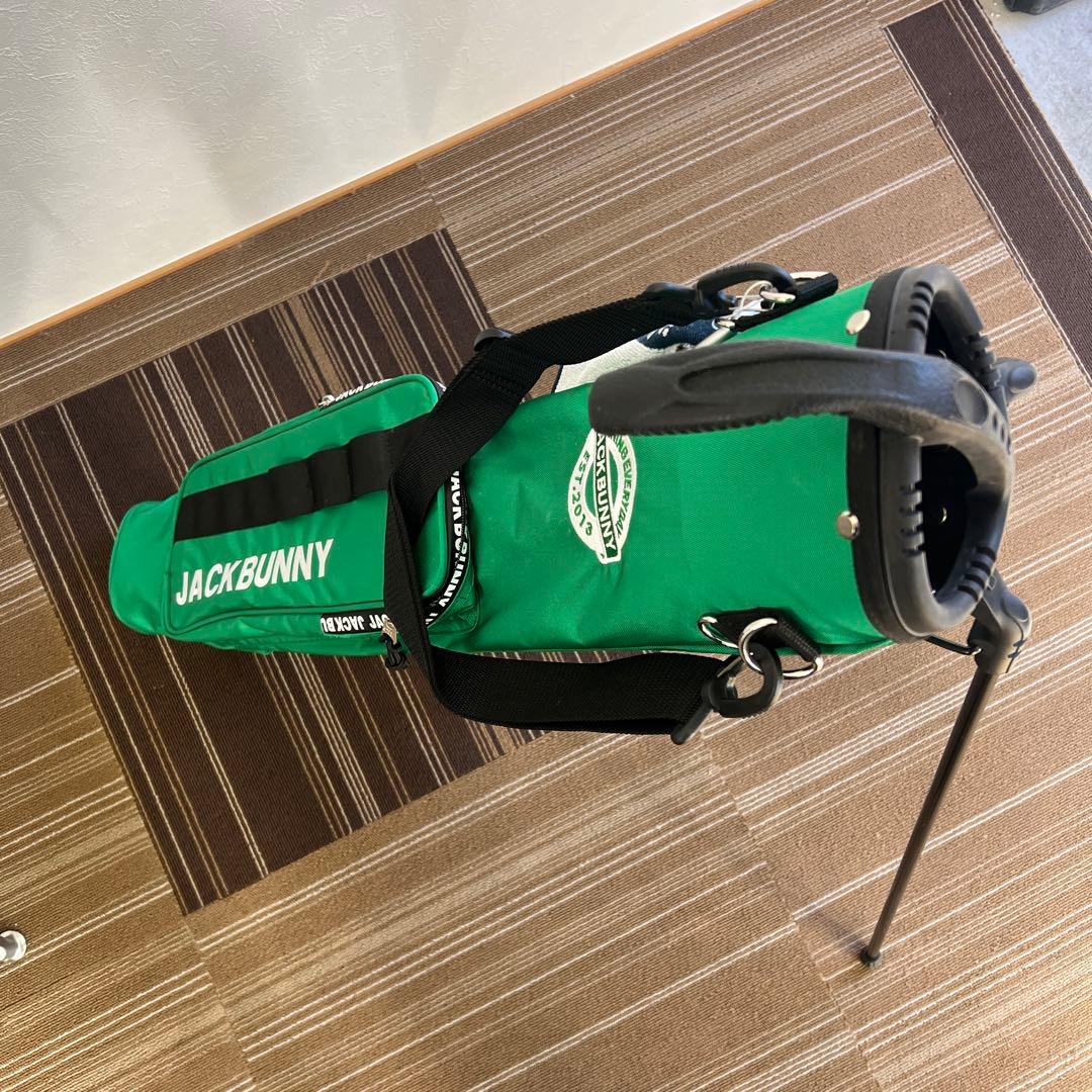 JACK BUNNY グリーンキャディバッグ