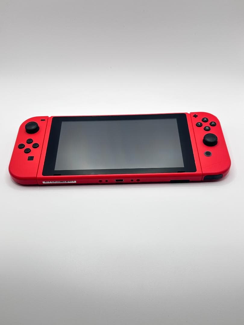 Switch 本体 マリオレッド 新型 バッテリー強化型 動作確認済 #201