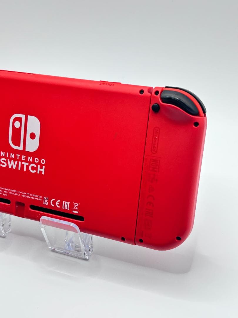Switch 本体 マリオレッド 新型 バッテリー強化型 動作確認済 #201