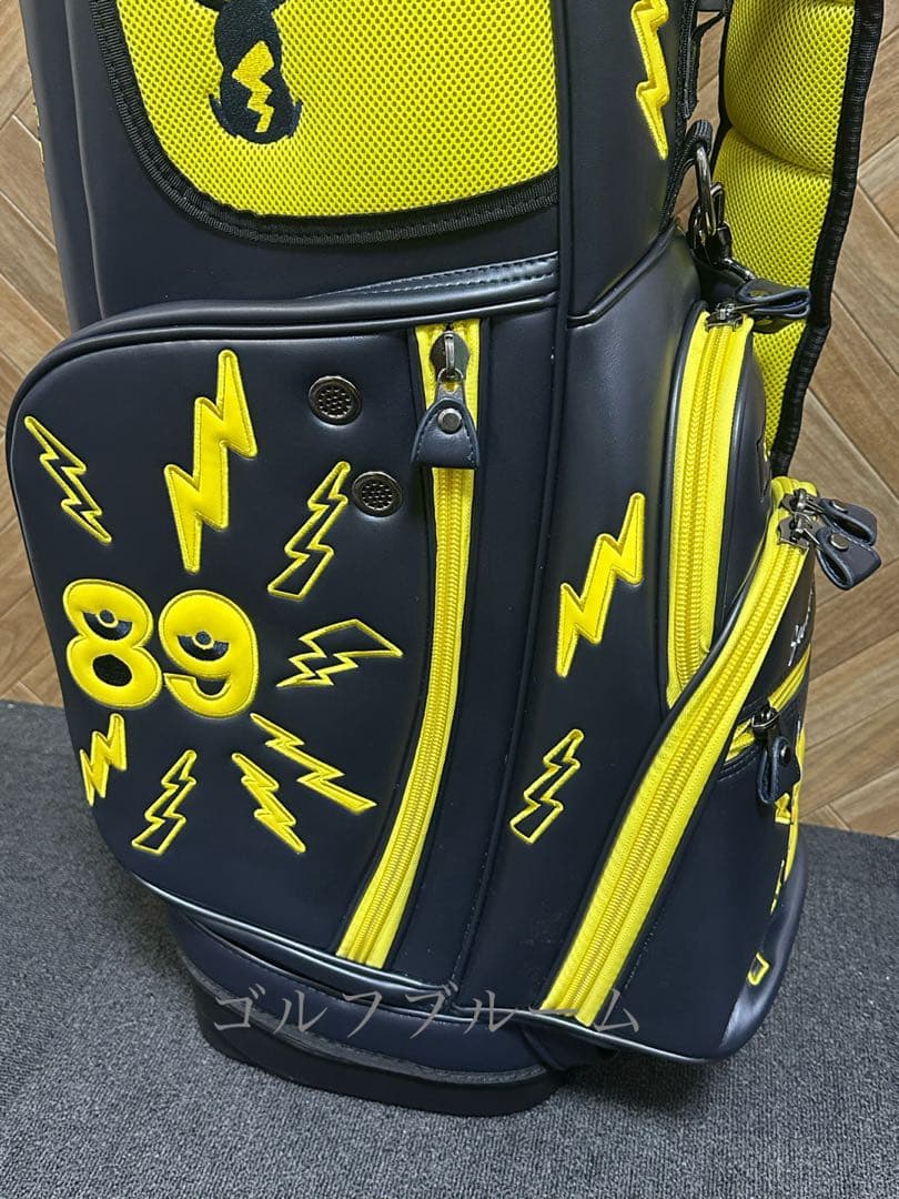 ま*ぶ様 パーリーゲイツ⚡️ポケモン⚡️ピカチュウ⚡️スタンド式キャディバック