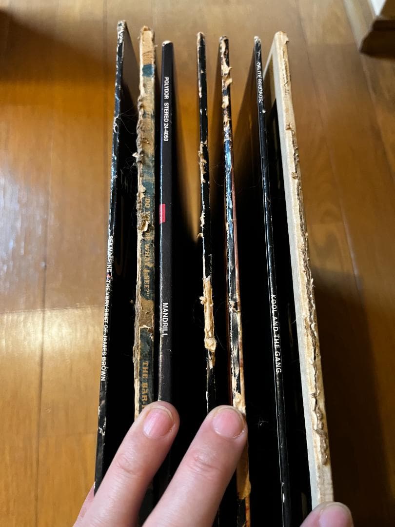 ファンクLP 7枚セット James Brown, Prince, Rufus