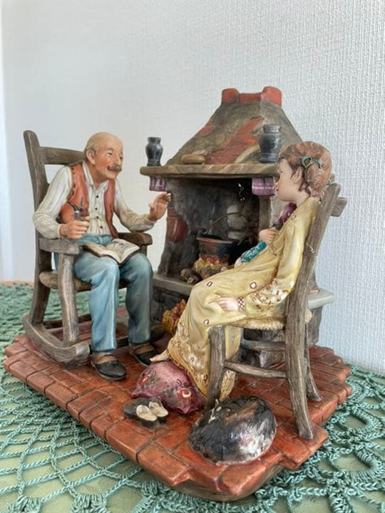 再お値下げ❗️カポディモンテ　アンティーク　レア　マエストロヴォルタ