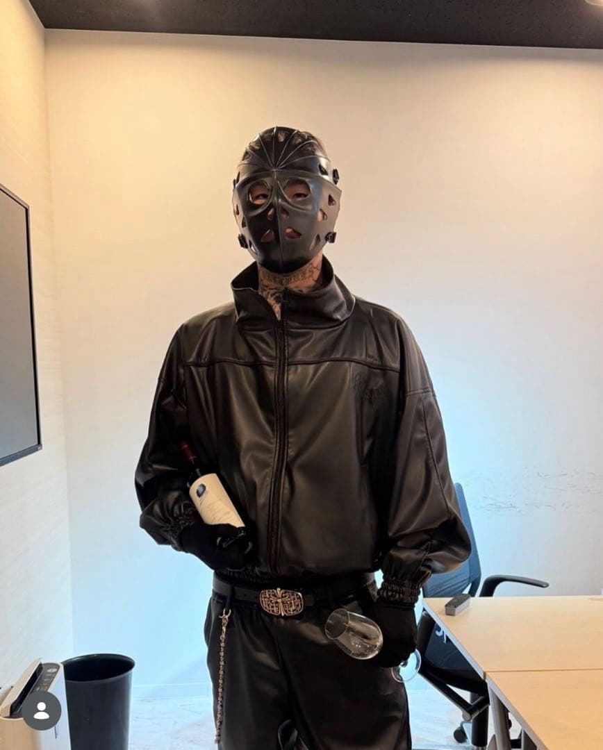 AMNJX レザー　アウター 平本蓮　アパレル