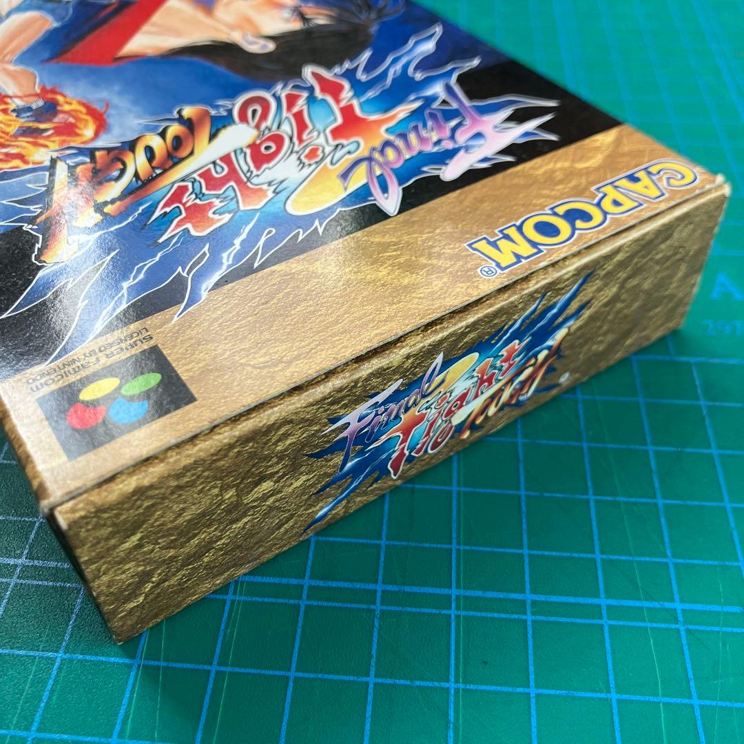 【空箱のみ】 ファイナルファイト タフ スーファミ