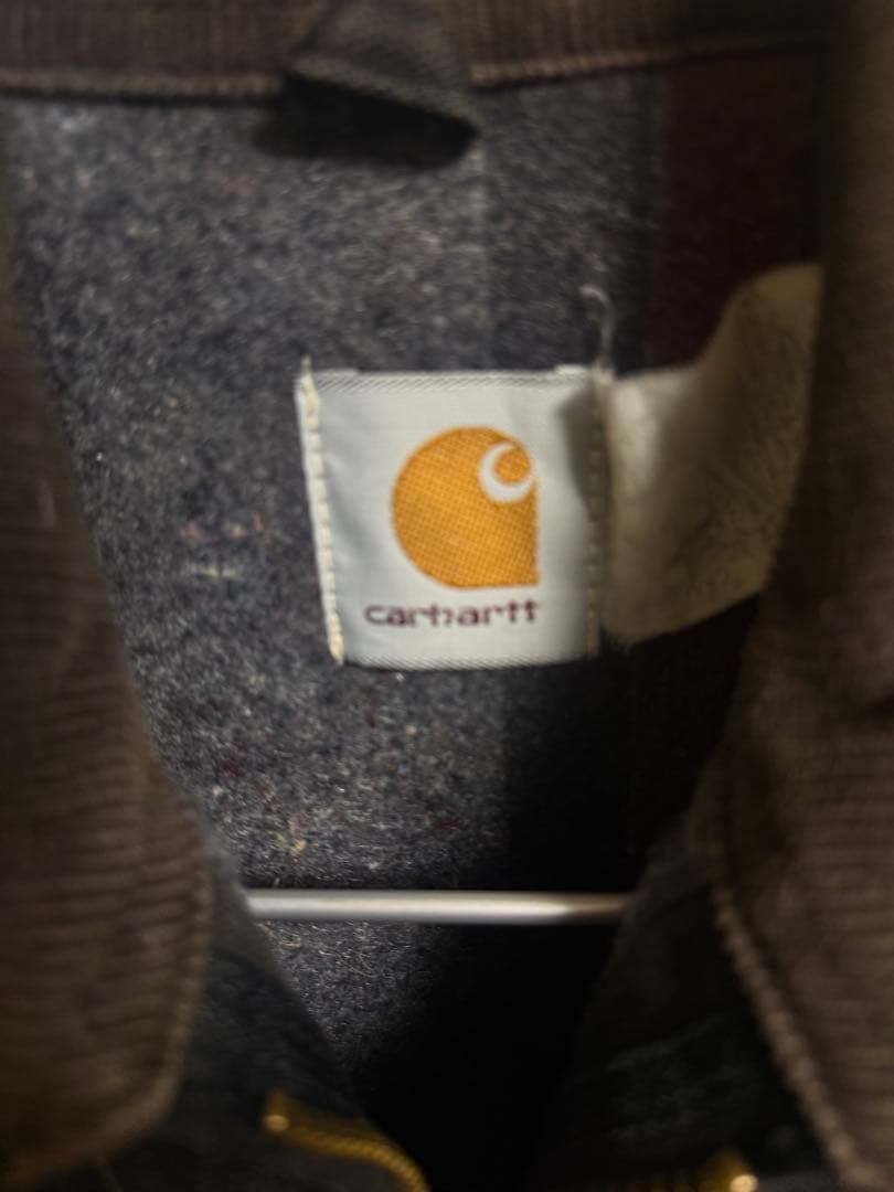 s*u様 IO着用　90s Carhartt ブラックデトロイトジャケット
