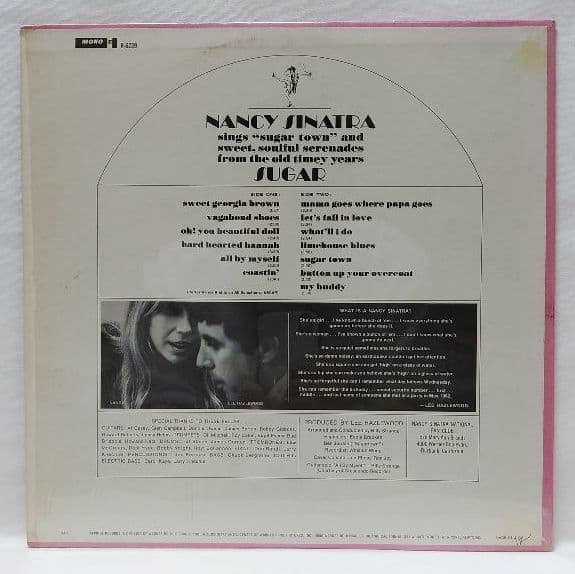 ナンシーシナトラ NANCY SINATRA♣SUGARシュガー！日米加3国盤