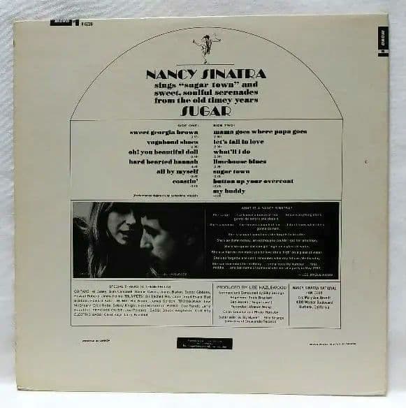ナンシーシナトラ NANCY SINATRA♣SUGARシュガー！日米加3国盤
