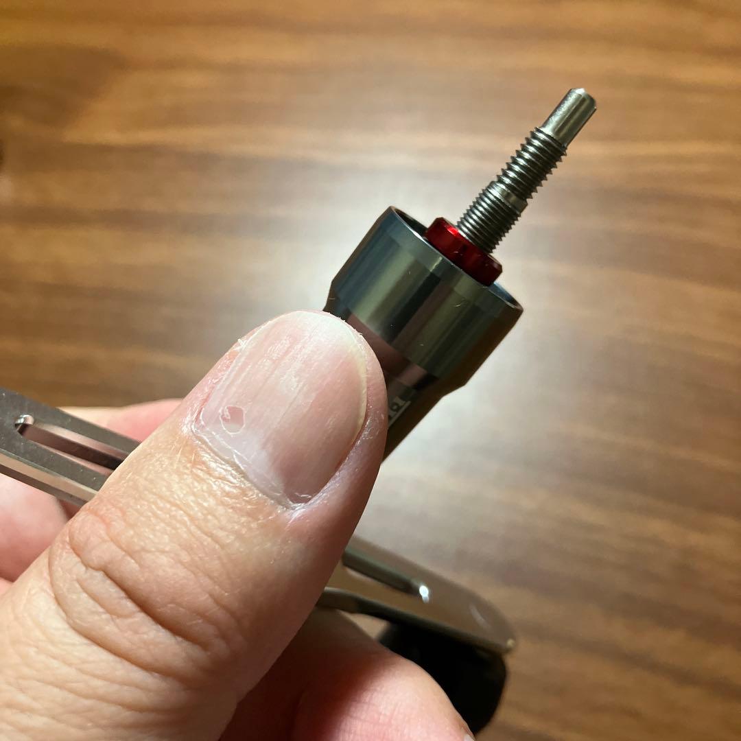 にいーにい　美品　シマノ用　ブリーデン　ダブルハンドル　夢屋　スタンド