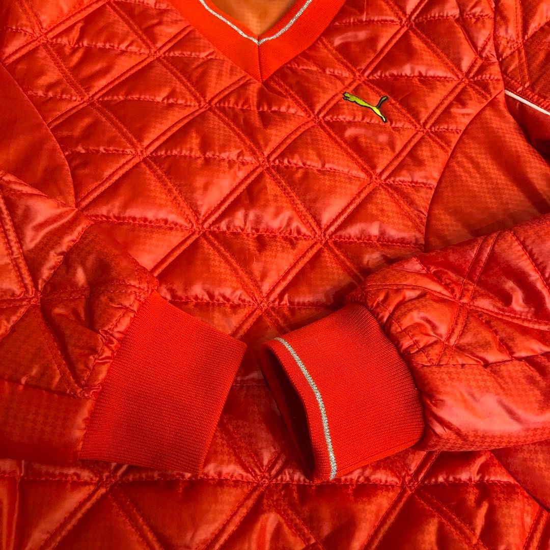 美品　PUMAゴルフ　レディース　キルティング　アウター