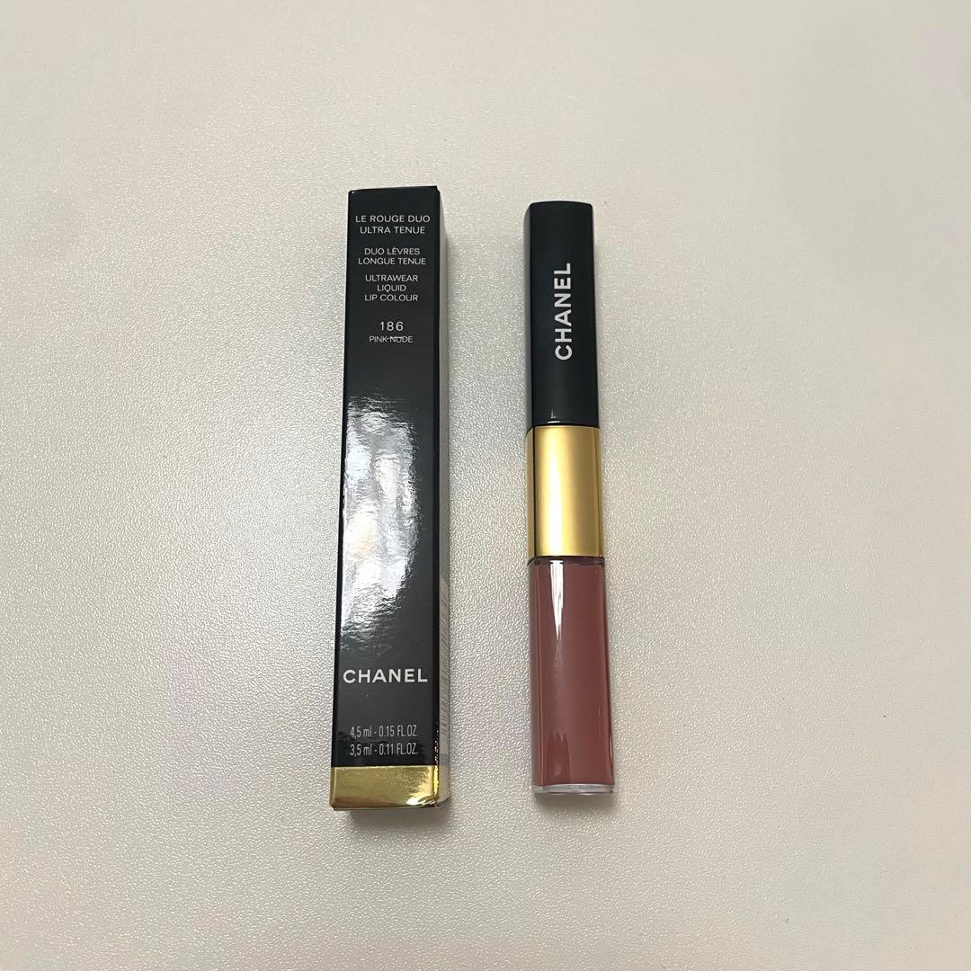 CHANEL ル ルージュ デュオ ウルトラ トゥニュ 186 新品未使用♡