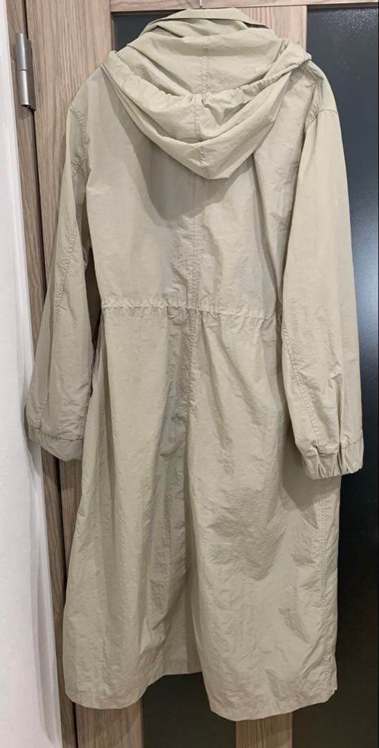 IENA イエナ　ライトナイロンフーデッドブルゾン