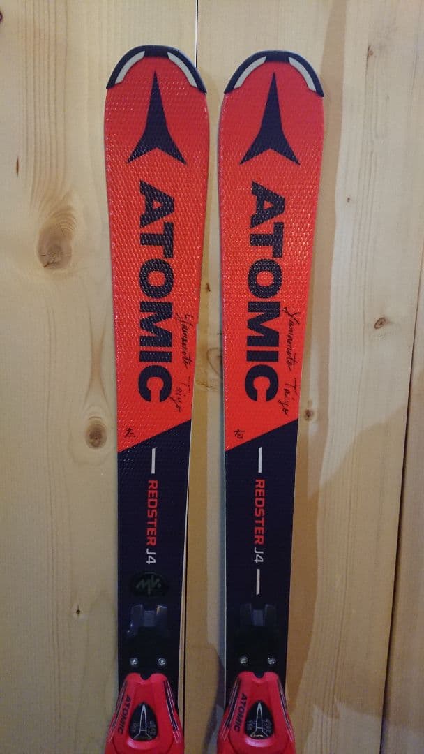 ATOMIC J4 140㎝ 簡単調整229～336㎜ Redsterランク上板