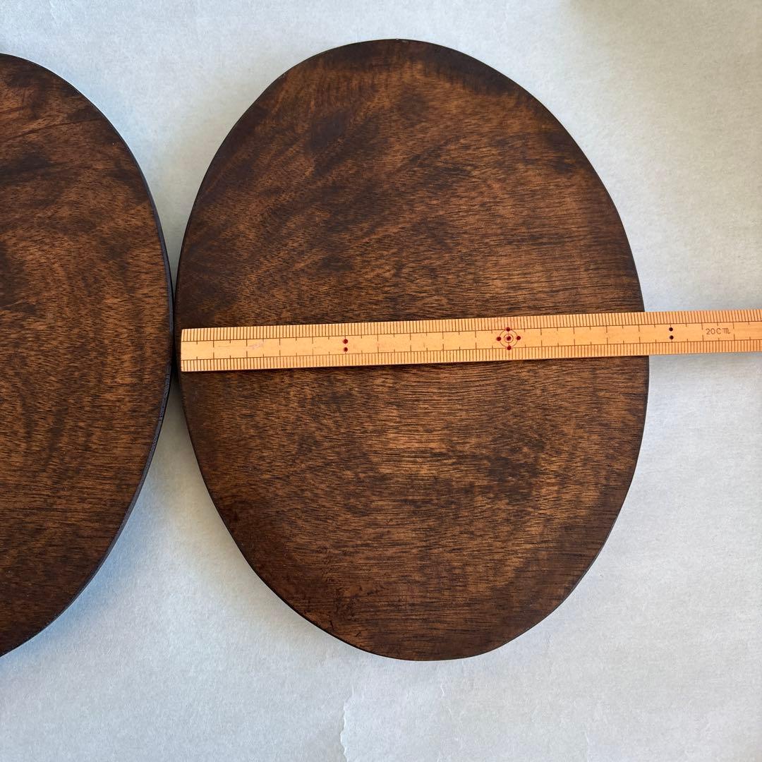 徒爾　楕円皿2枚セット