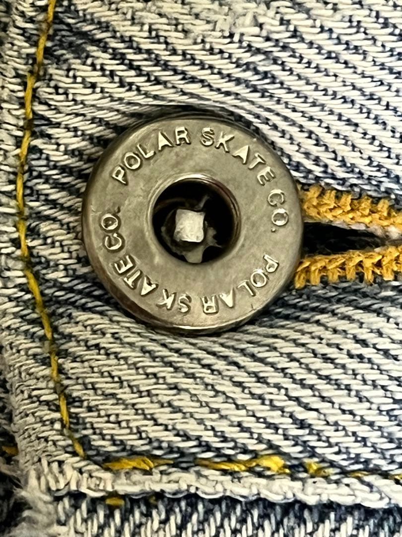 polar-skate-co big boyデニム　ライトブルー