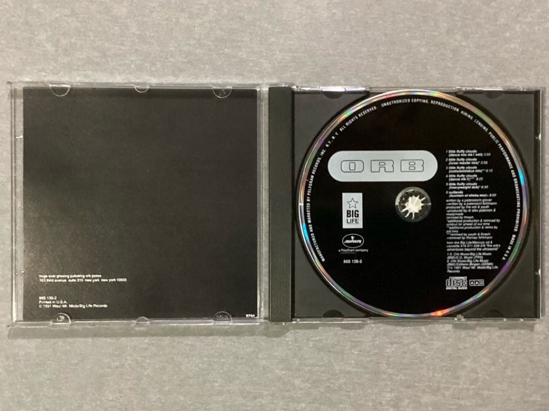 【CD】THE ORB Little Fluffy Clouds US12\"CD