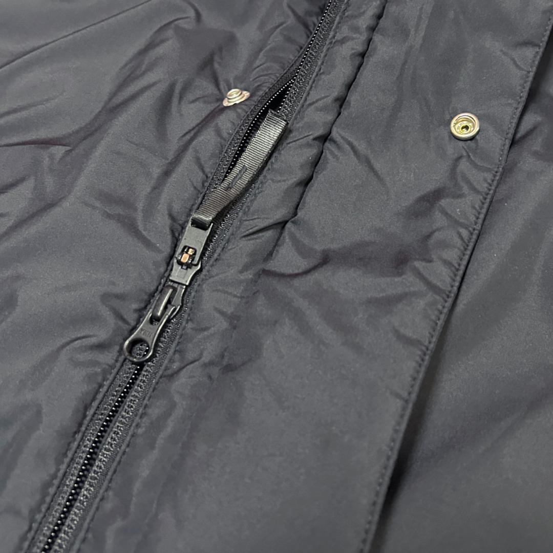 新品　ADIDAS　2XLサイズ　ロング ボアコート　ベンチコート　ブラック