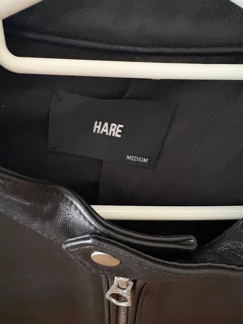 HARE シングルライダースジャケット