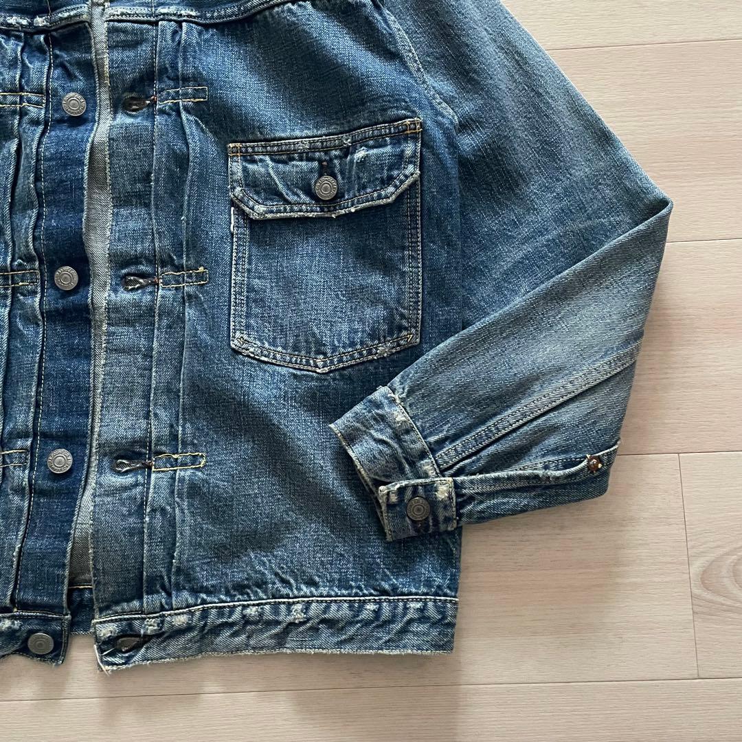 FULLCOUNT 2107 1st-type デニムジャケット ダメージ加工