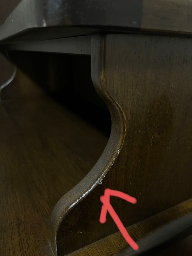 【カリモク/ karimoku】 大理石調W68×H70 キャビネット 電話台