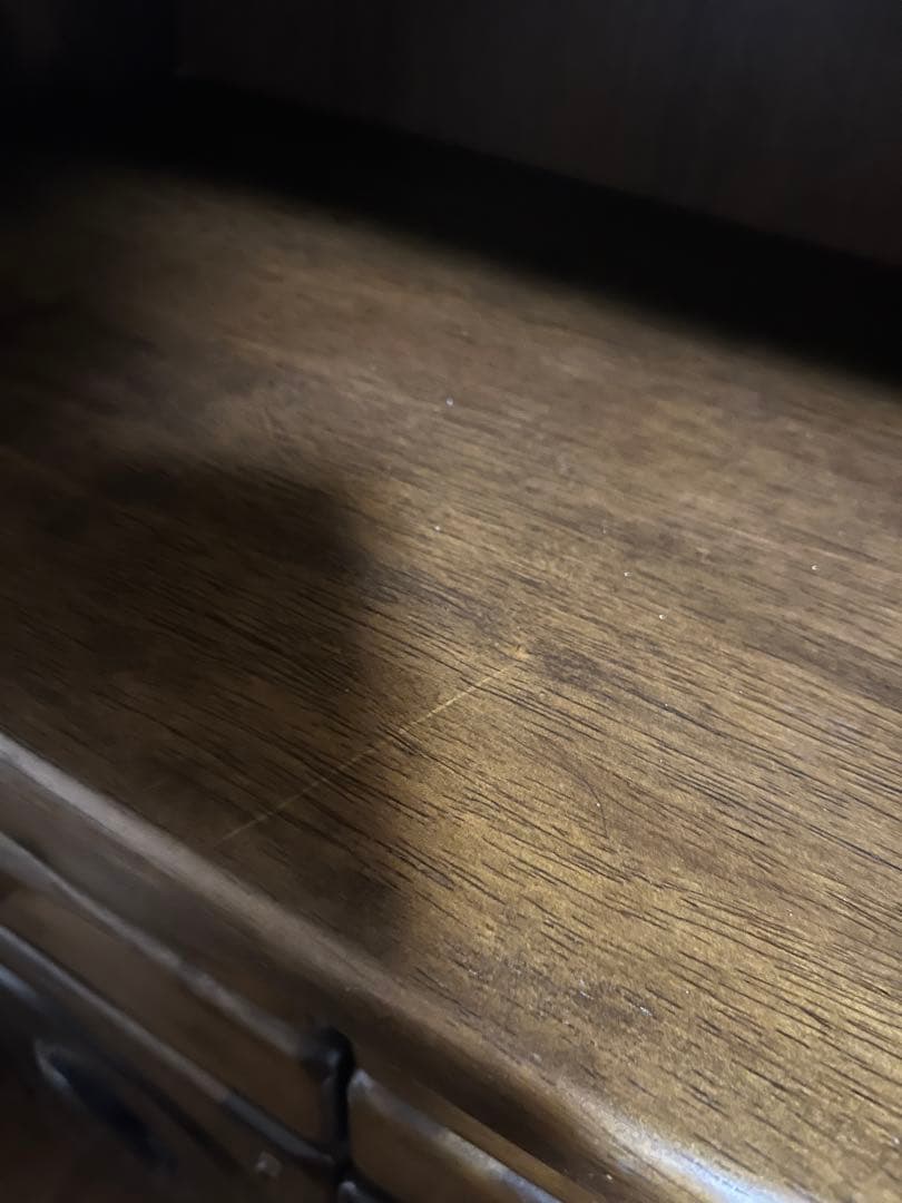 【カリモク/ karimoku】 大理石調W68×H70 キャビネット 電話台