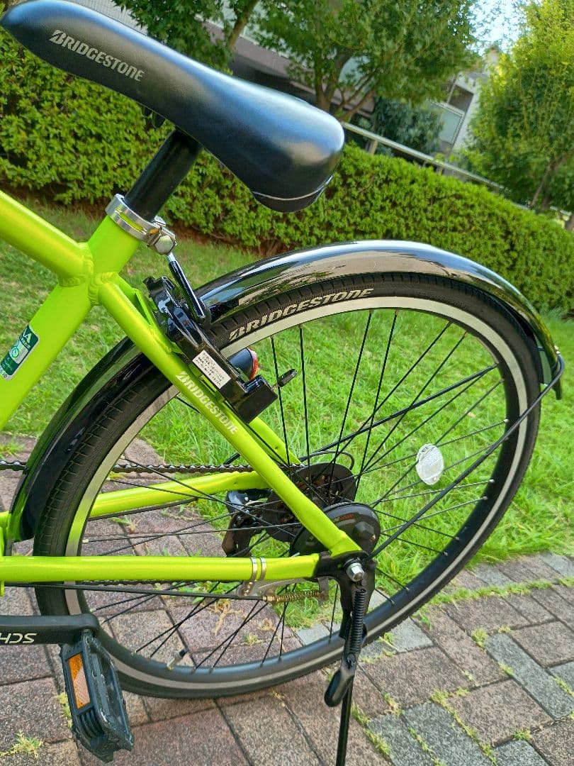 ブリヂストン自転車 SCHLEIN グリーン26インチ【横浜市鶴見区 引取限定】