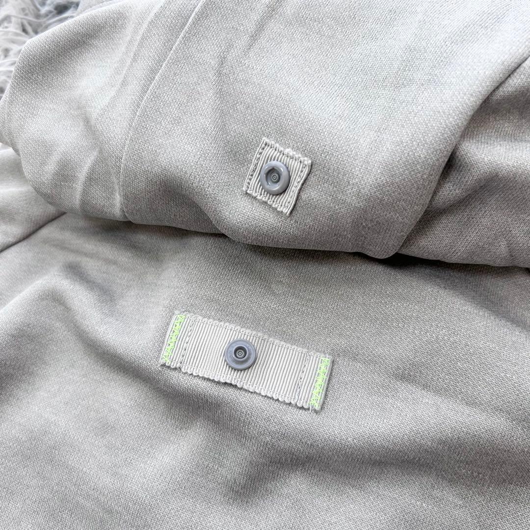 新品　ニューバランスゴルフ　パーカー　裏起毛　ジャケット　グレー　サイズ5