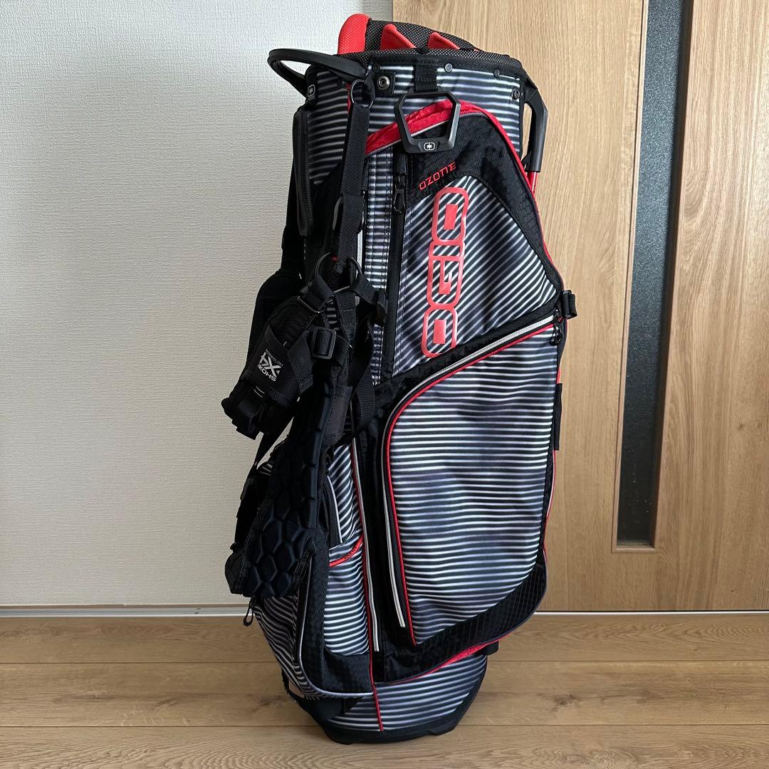 希少 OGIO OZONE SHOXX X4 スタンド キャディバッグ